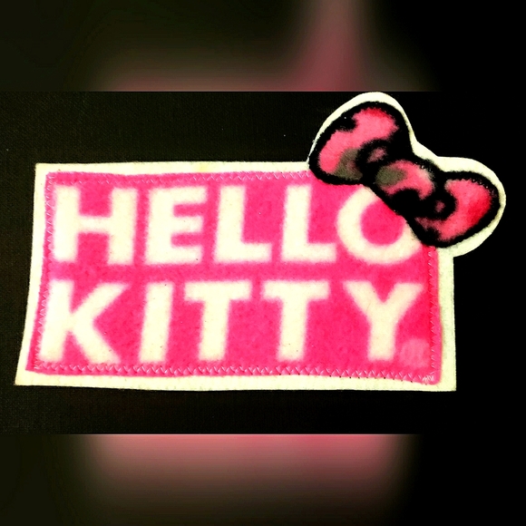 NEW Lot of 2 Hello Kitty Patches/Emblems/Appliqués! 7"x4", 5.25" Sew-On, Iron-On - Picture 6 of 11
